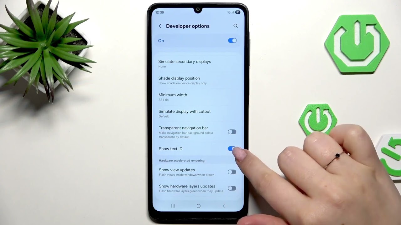 SAMSUNG Galaxy A07 5G 開発者向けオプションの有効化と使い方