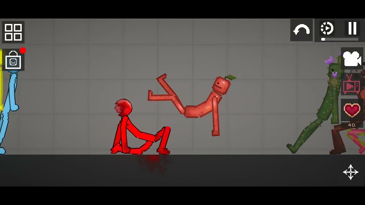 Alan Becker vs the fruits 