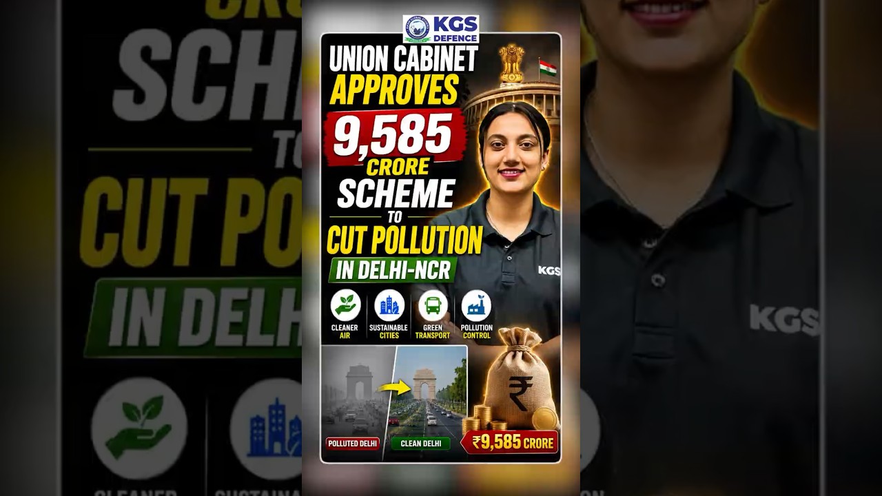 🚨 Union Cabinet Approves ₹9,585 Crore | Delhi-NCR Pollution Control Plan 🔥 #delhi #airpollution #ncr