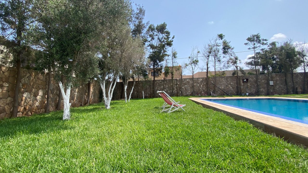 Villa à la location à sidi rahal plage