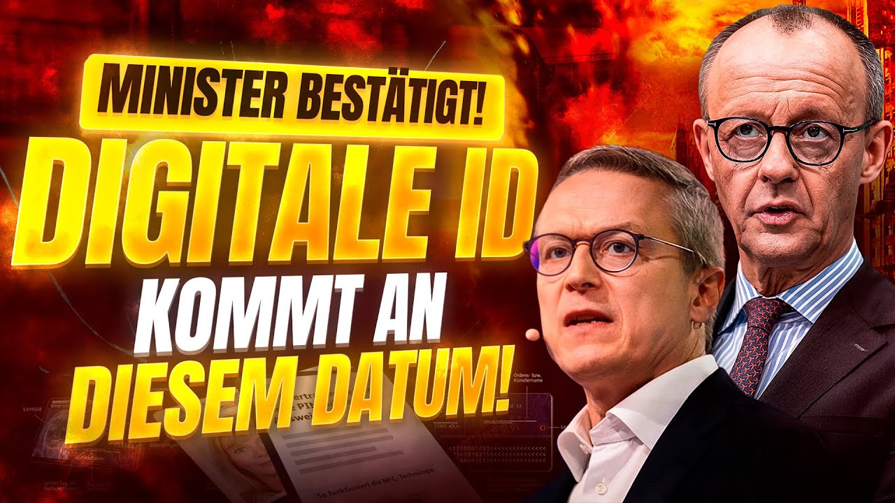 MINISTER BEST&Auml;TIGT: DIGITALE ID kommt an DIESEM DATUM!
