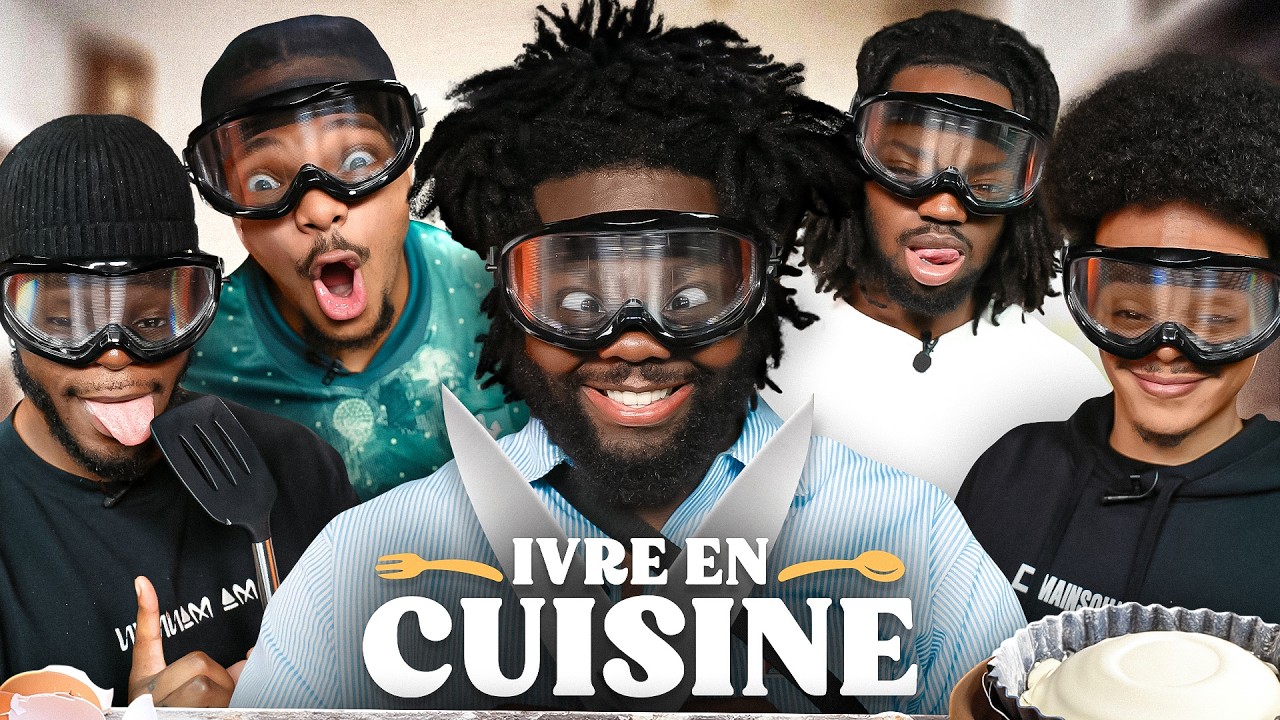 IVRE EN CUISINE AVEC LES JACKSONS