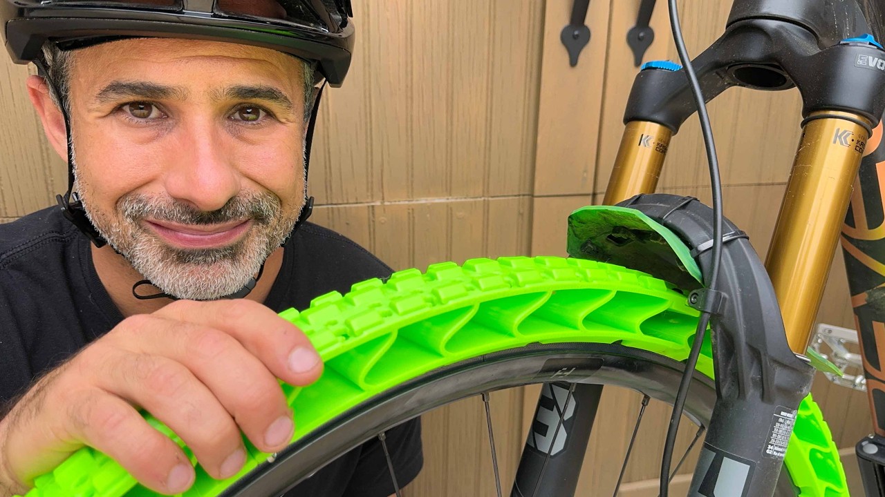 You Can't Buy Airless MTB Tires&mdash;So I Made Them!