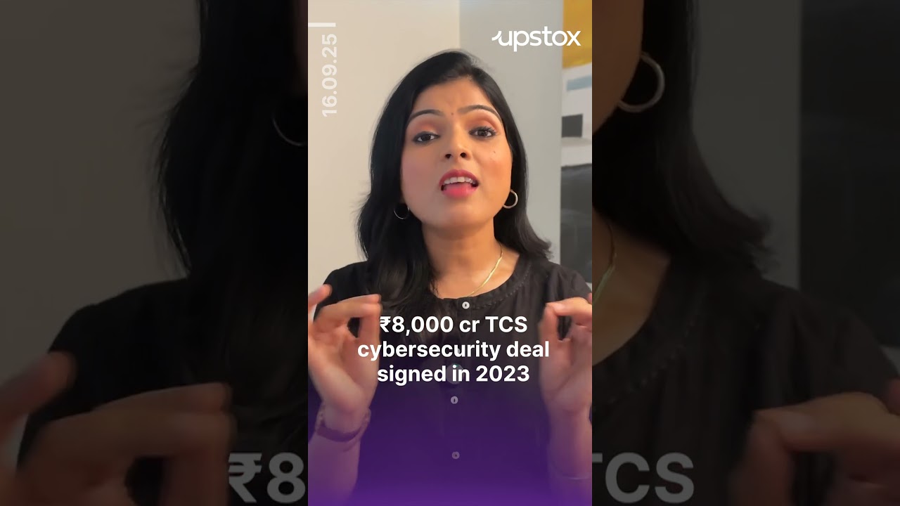 TCS ₹8,000 Cr Cyber Deal vs JLR Hack Explained | Upstox