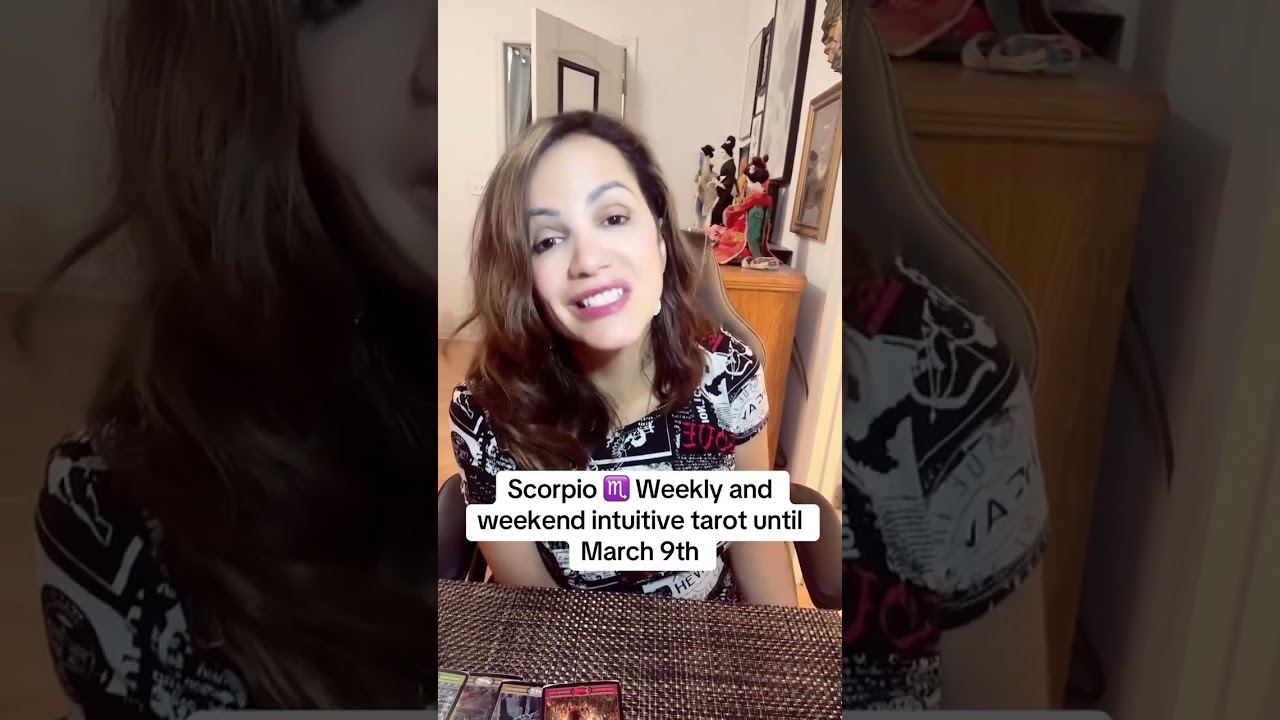 Scorpio ♏️ Intuitive tarot March 9th