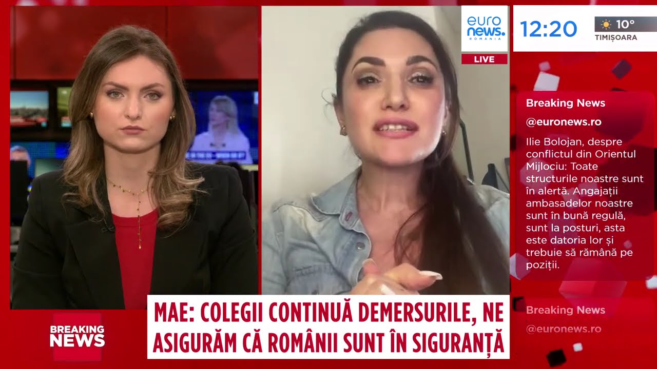 Româncă rezidentă în Dubai: Se aud bubuituri o dată la 3-4 ore