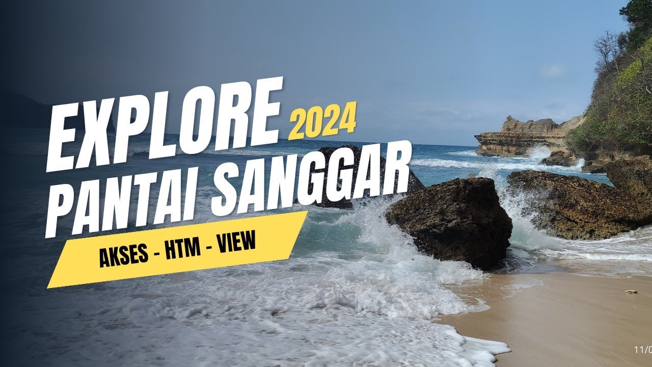 EXPLORE PANTAI SANGGAR TULUNGAGUNG 2024 || AKSES MENUJU PANTAI SANGGAR