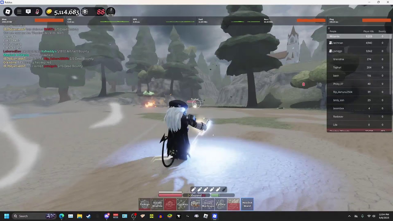 Wizard West Livestream kill grinding
