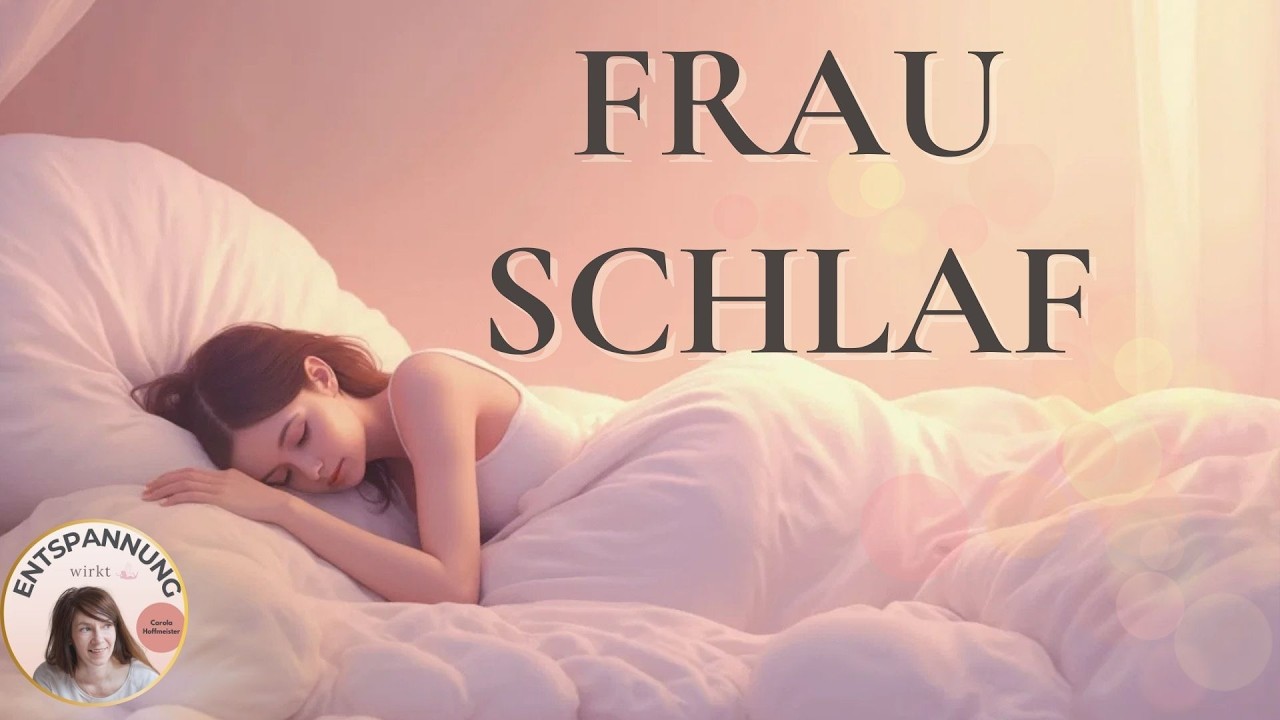 Frau Schlaf 🌙 Hypnose zum Einschlafen für Frauen | Tiefer Schlaf & Entspannung