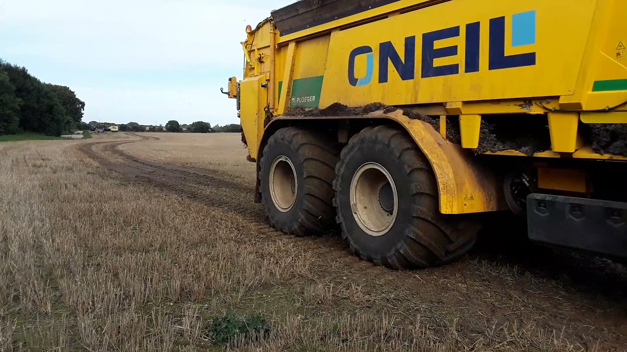 big muck spreader,    when loaded Wade's 56 tonnes.   in suffolk