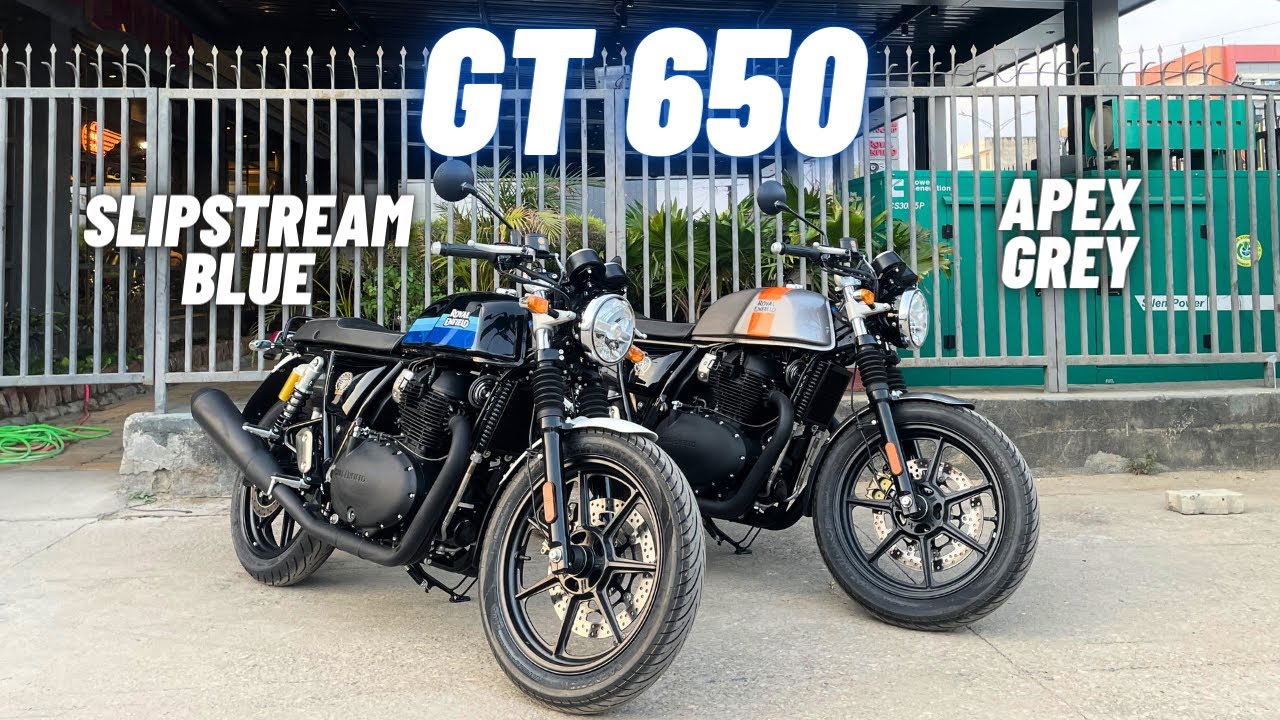 2024 RE Continental GT 650 | Slipstream Blue & Apex Grey | Detailed Review | Motorxone