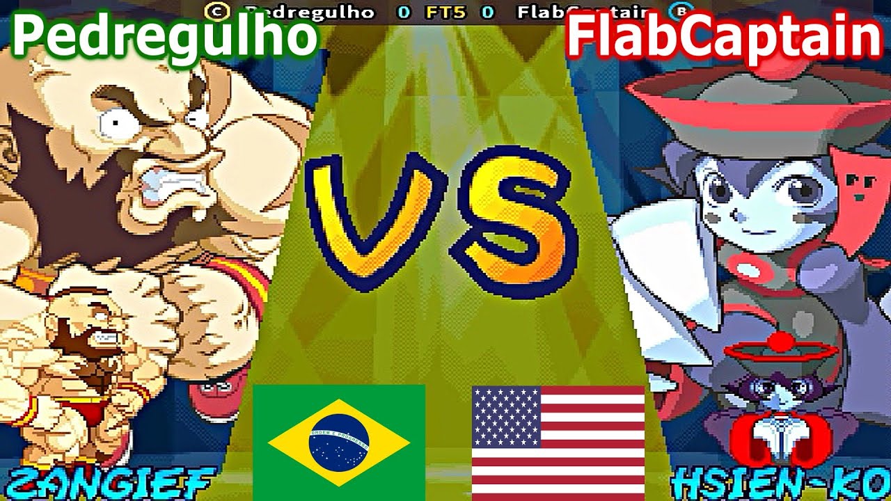 Super Gem Fighter Mini Mix - Pedregulho vs FlabCaptain FT5