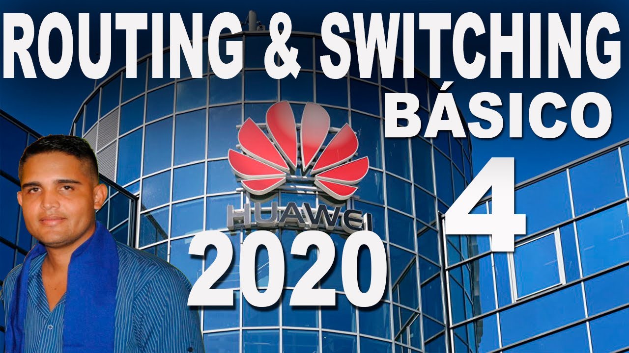 CURSO ROUTING & SWITCHING HUAWEI eNSP 👉 Configuración Básica de Router y Switch | vídeo 4