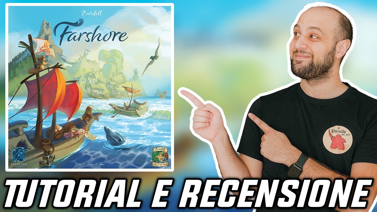 Tutorial e Recensione EVERDELL FARSHORE - Un NUOVO EVERDELL All'ORIZZONTE!