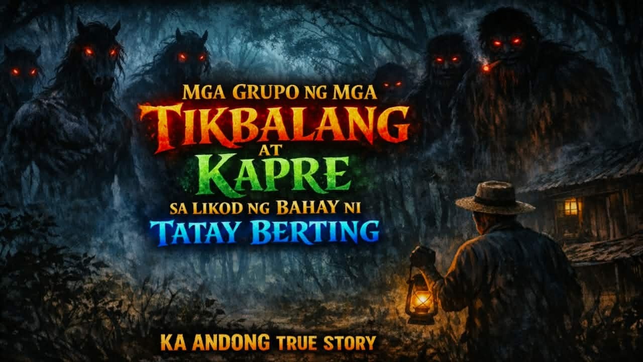 MGA GRUPO NG MGA TIKBALANG AT KAPRE SA LIKOD NG BAHAY NI TATAY BERTING | KA ANDONG TRUE STORY