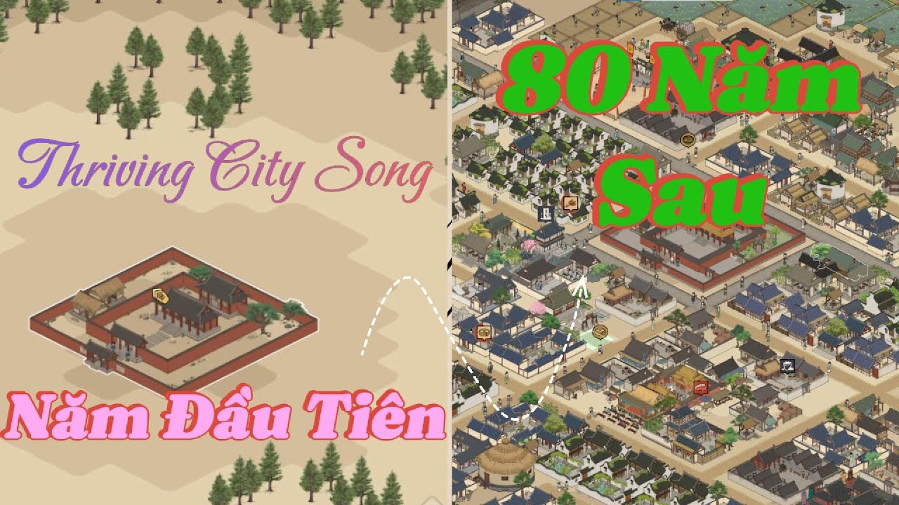 Tập 2:Hành Trình 80 Năm, Tôi Mua Chức Quan Tri Huyện, Xây Dựng Thị Trấn Phồn Hoa|Thriving city song|