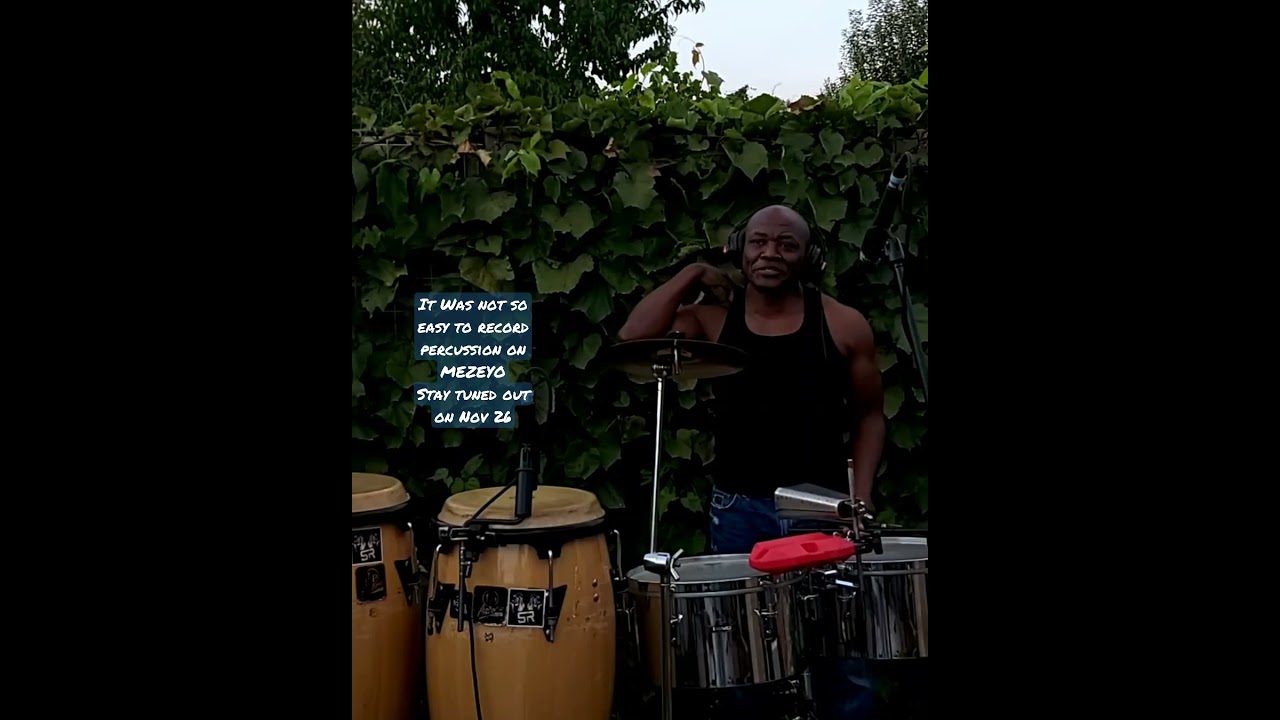#Shorts Outdoor percussion record for MEZEYO track.