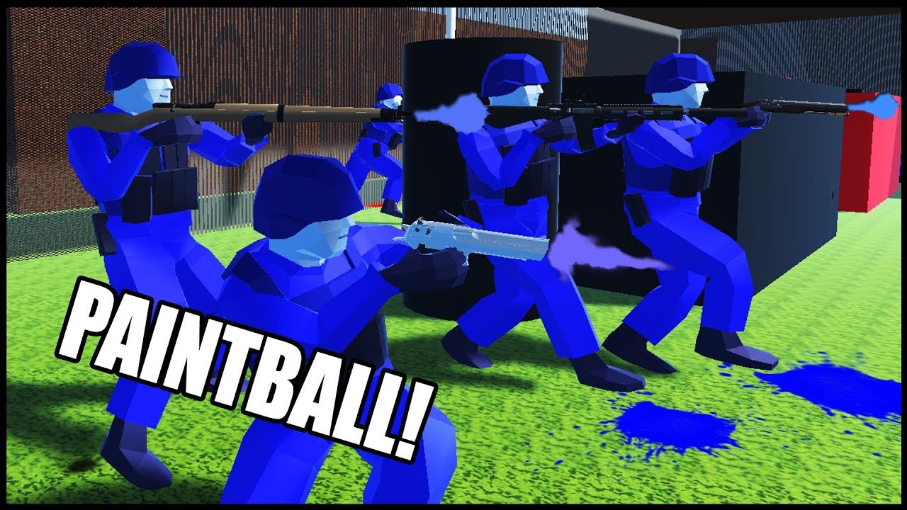 NEW Paintball Map in Ravenfield!