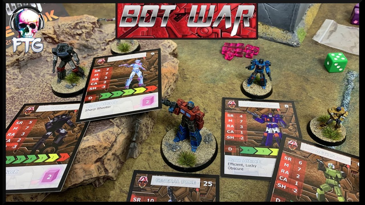 Bot War | Battle Report #1 Valiants VS Atlanticans
