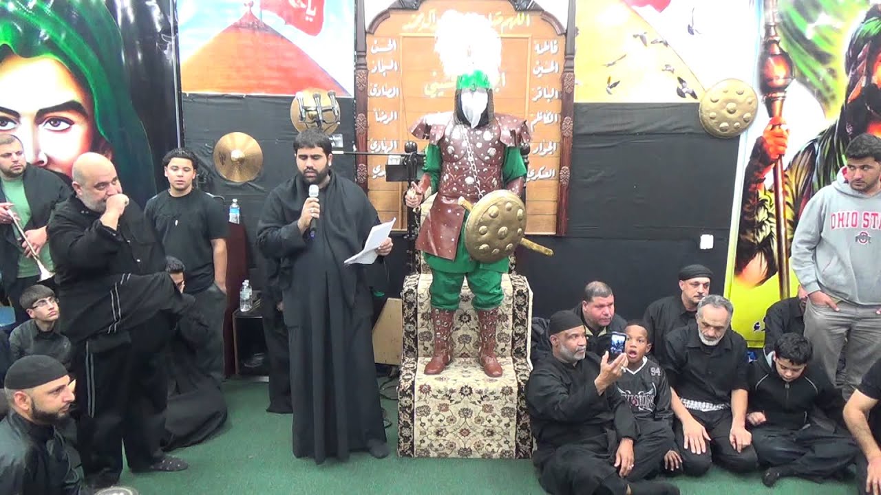 تشابيه علي الاكبر ع الرادود ملا حسن المظفر Tashabeeh 9th night