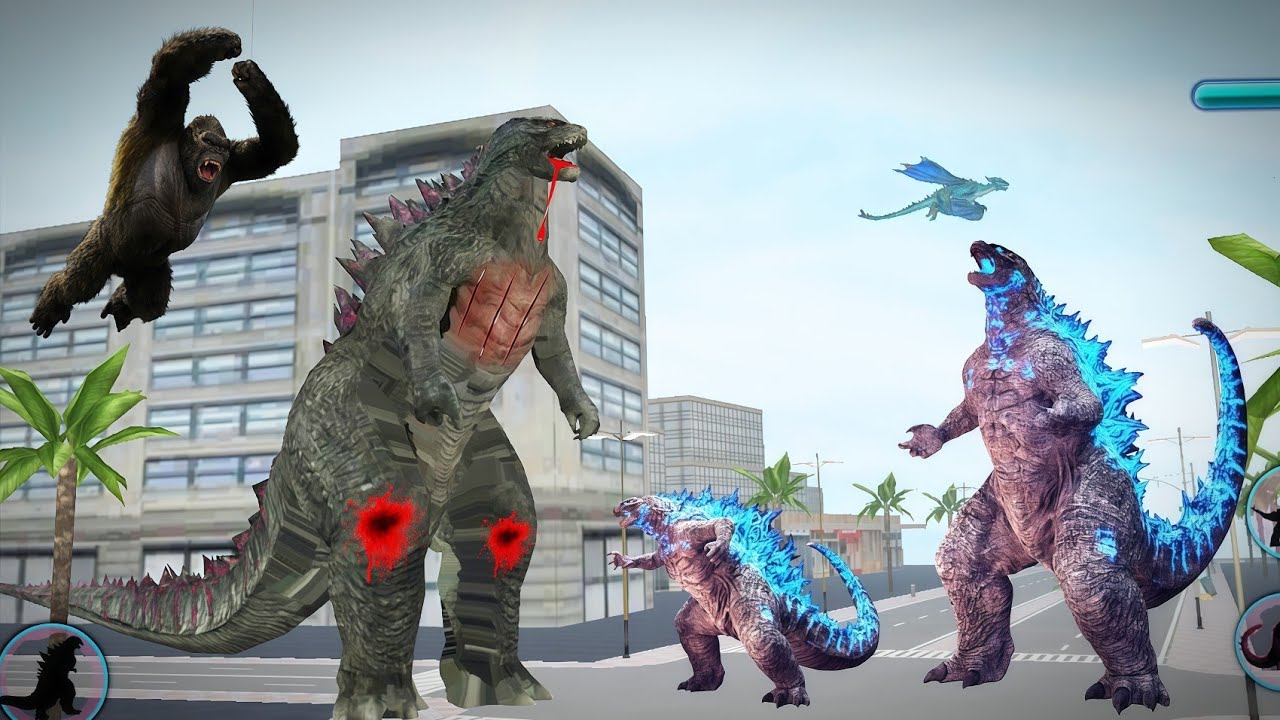 Godzilla vs Gorilla Rampage 3D 🔥 #2