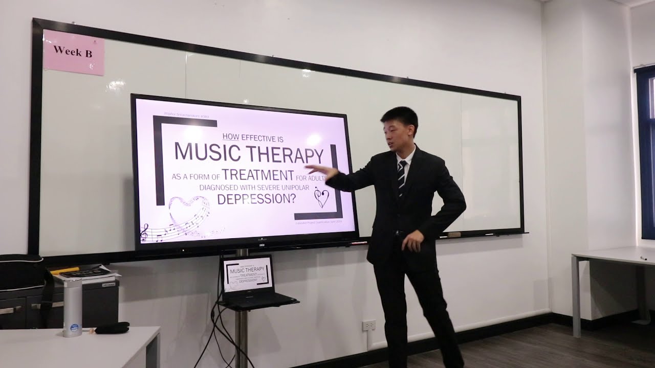 Music Therapy and Depression - A Grade EPQ Project 2018
