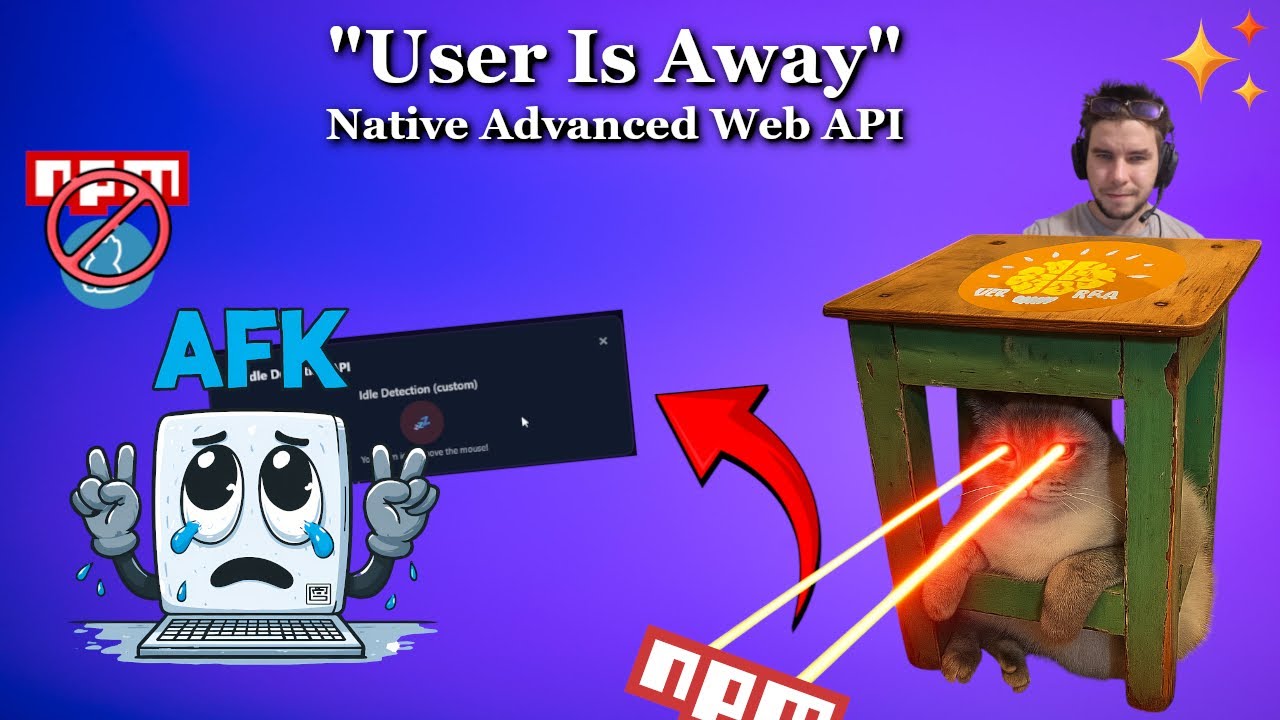How to detect when user AFK (Detect When the User Is Idle with Idle Detection API 💤) Web Native #4