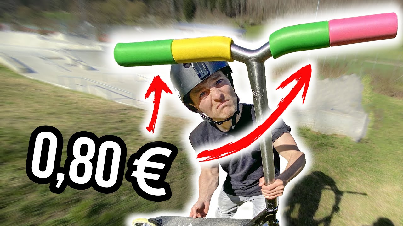 LES POIGNÉES DE TROTTINETTE LES MOINS CHÈRES DU MONDE !