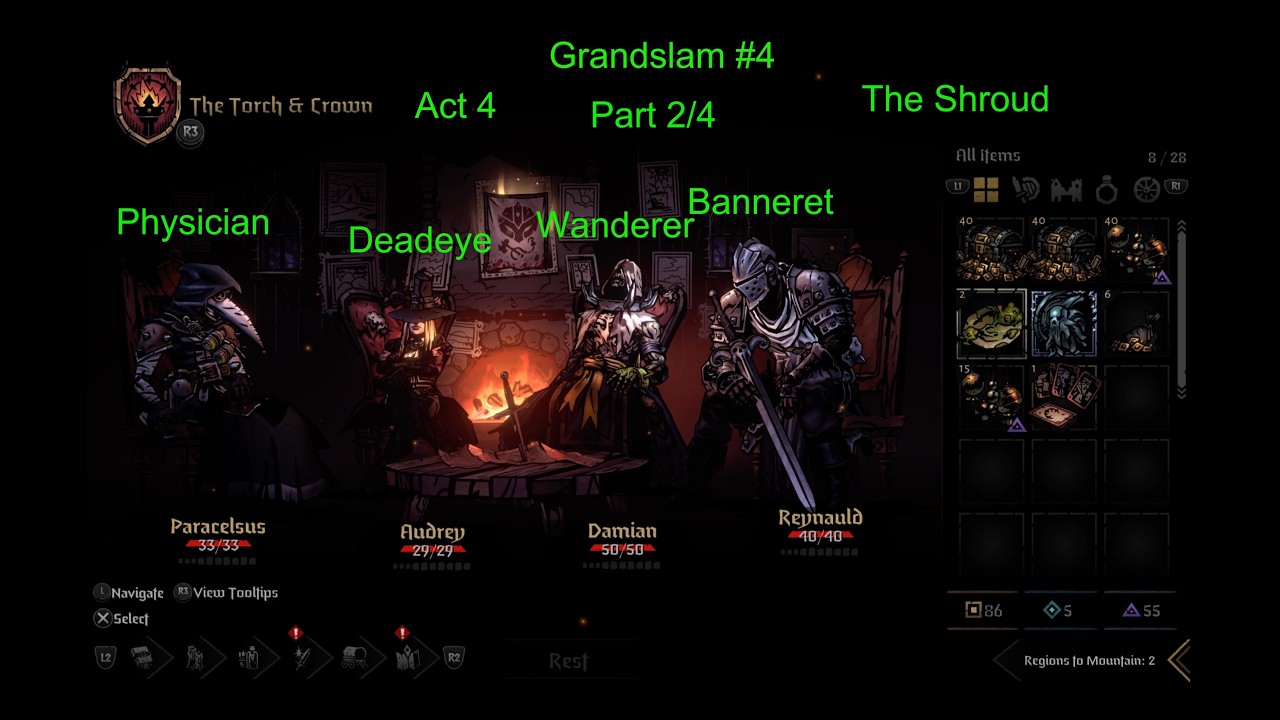 (Darkest Dungeon 2) Grandslam 4, Act 4, 2/4, The Shroud