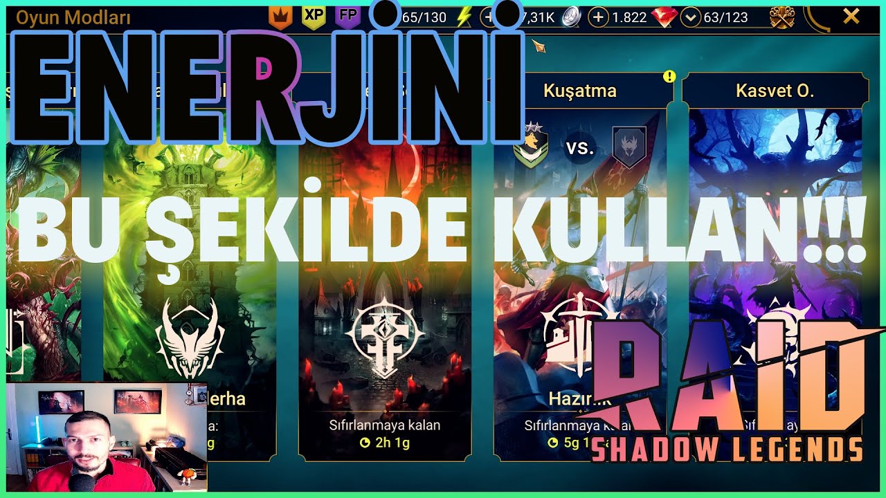 Raid'de Enerji Kullanımı Nasıl Olmalı ? - Raid Shadow Legends #raidshadowlegends #raid