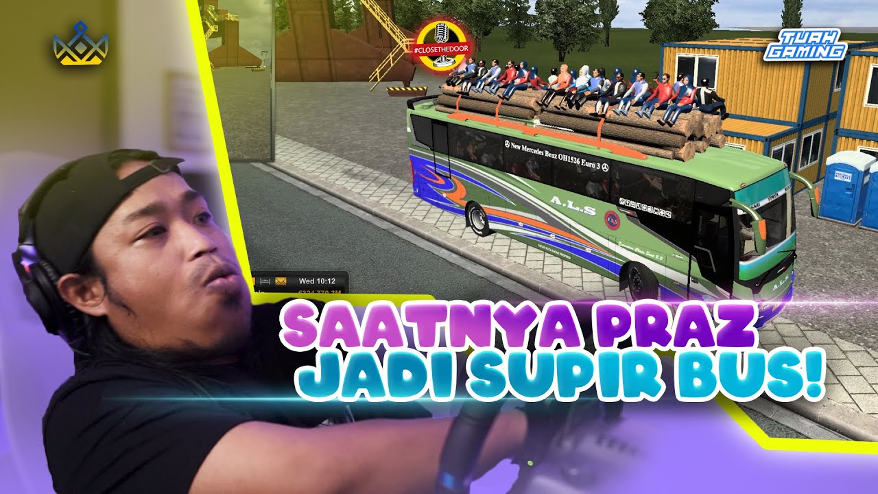 TUAH GAMING - BUS LINTAS SUMATERA MASUK JURANG KARENA PRAZ!!