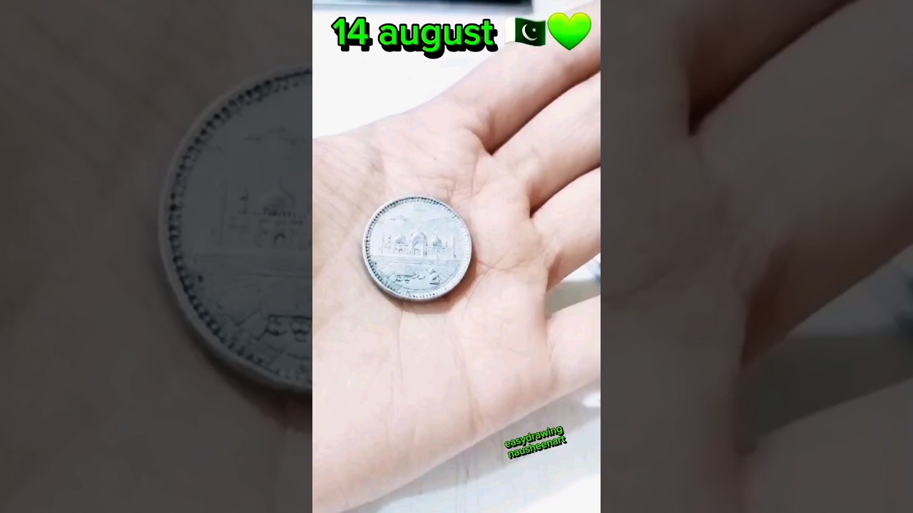 how to ||easy to|| 14 august painting💚🇵🇰#14august #independenceday #shorts #youtubeshorts