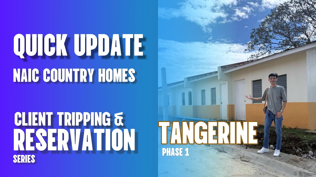 Naic Country Homes Update | Tangerine Row House  | Client Tripping and Reservation Series