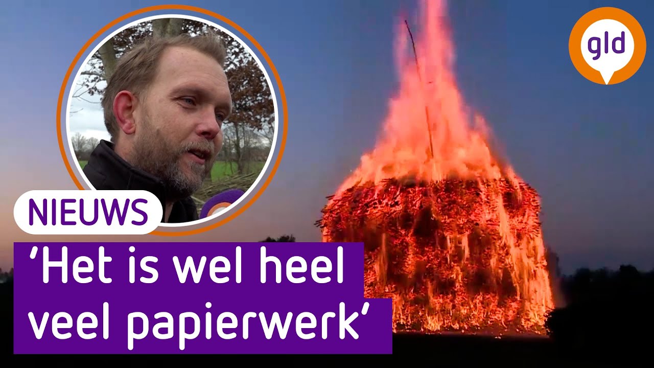 Natte weilanden en REGELS maken PAASVUUR voorbereidingen lastiger in Zieuwent