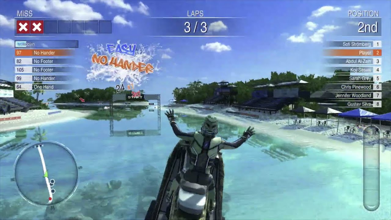 Aqua Moto Racing Utopia (PS4) start