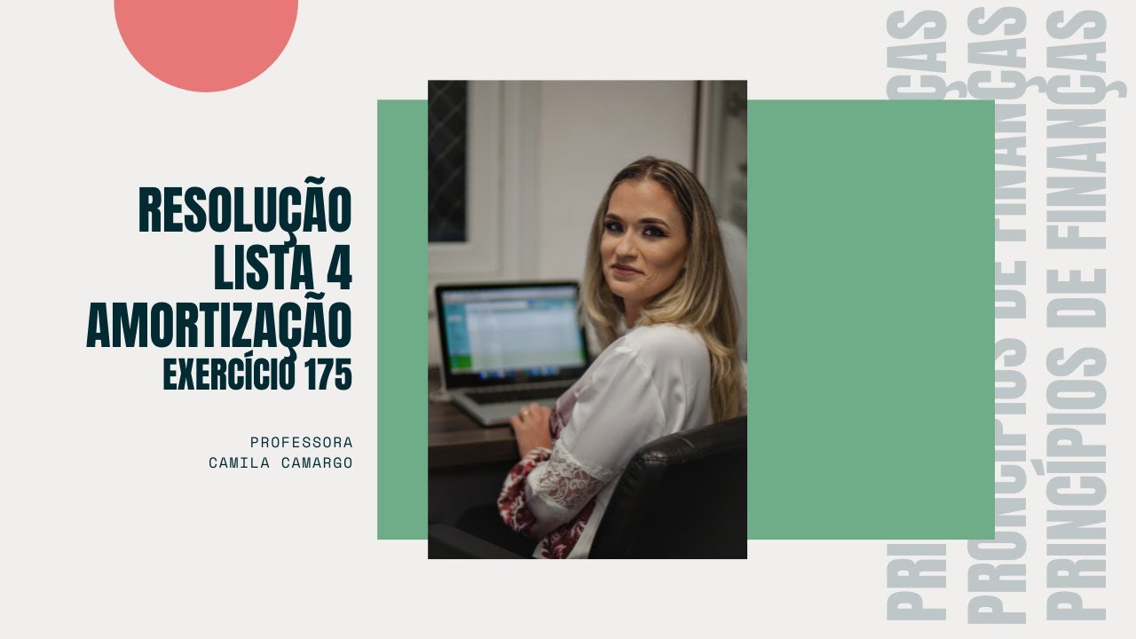 Lista 4 Amortização - Exercício 175