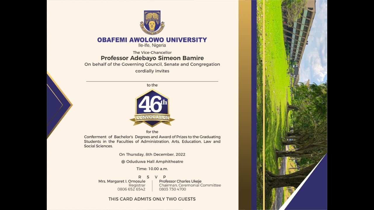 46th CONVOCATION CEREMONY DAY-1
