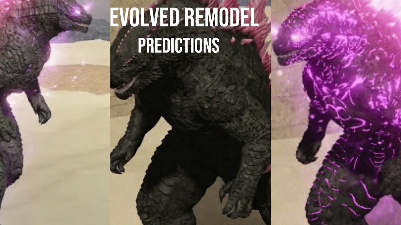 Evolved Godzilla  Remodel Predictions |Game name: Age of titans
