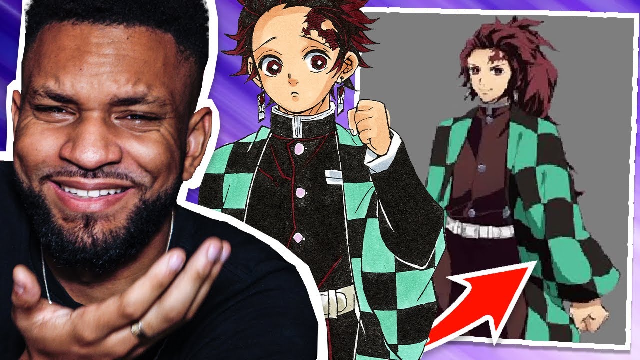 Les PERSONNAGES D'ANIMES en ADULTE (Momo, Nezuko, Izuku..)