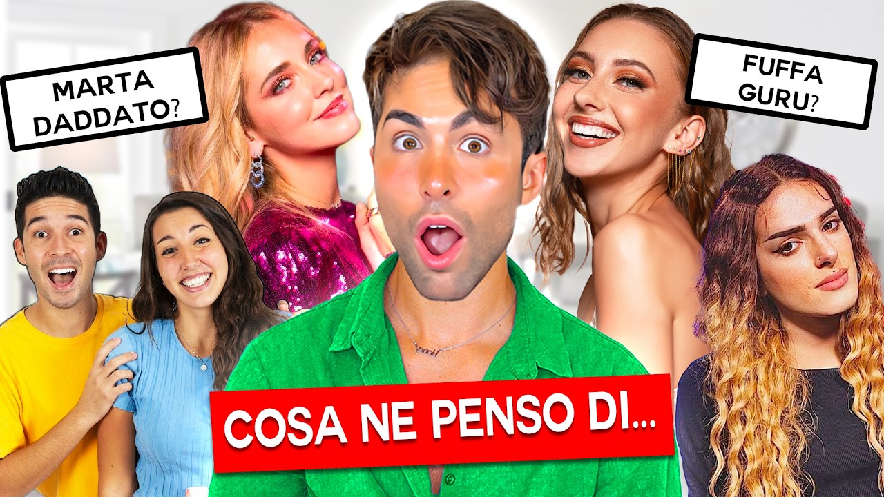 COSA NE PENSO DI... *AMABILE, CARA, FERRAGNI, SESPO, LUCARELLI*  | GIANMARCO ZAGATO