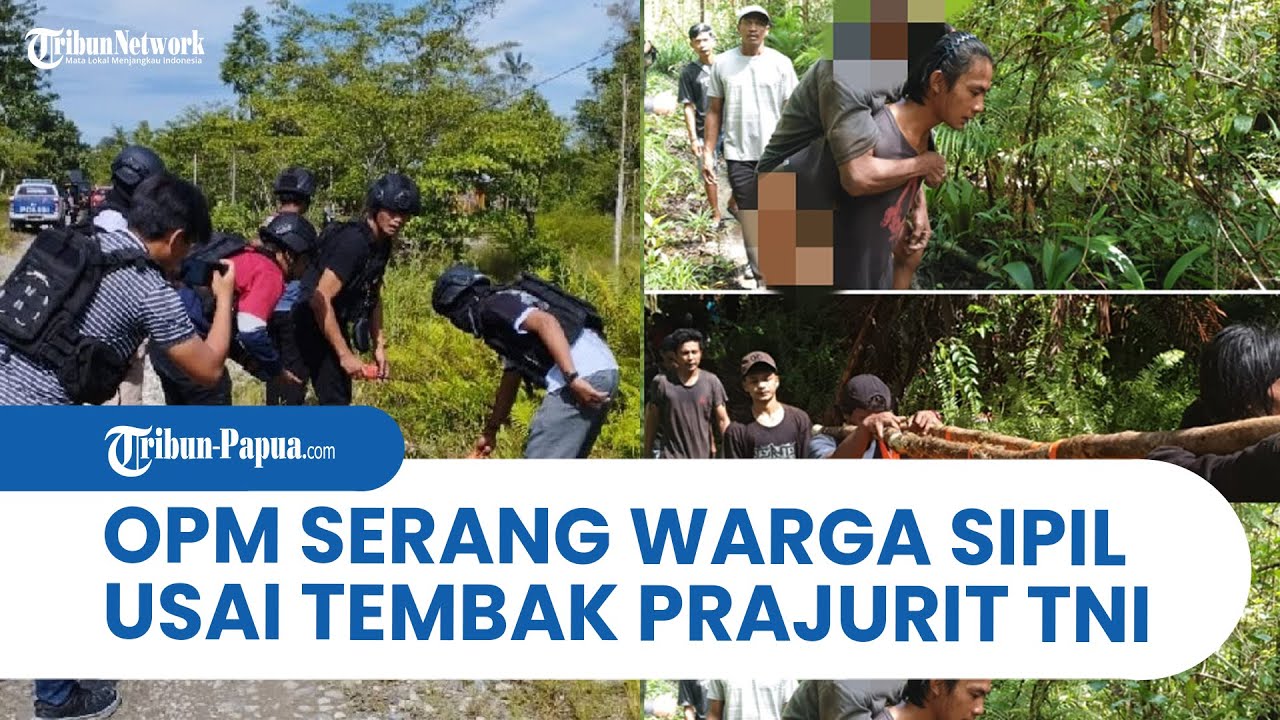 MENCEKAM! OPM Serang 2 Warga Sipil Usai Tembak Anggota TNI di Yahukimo
