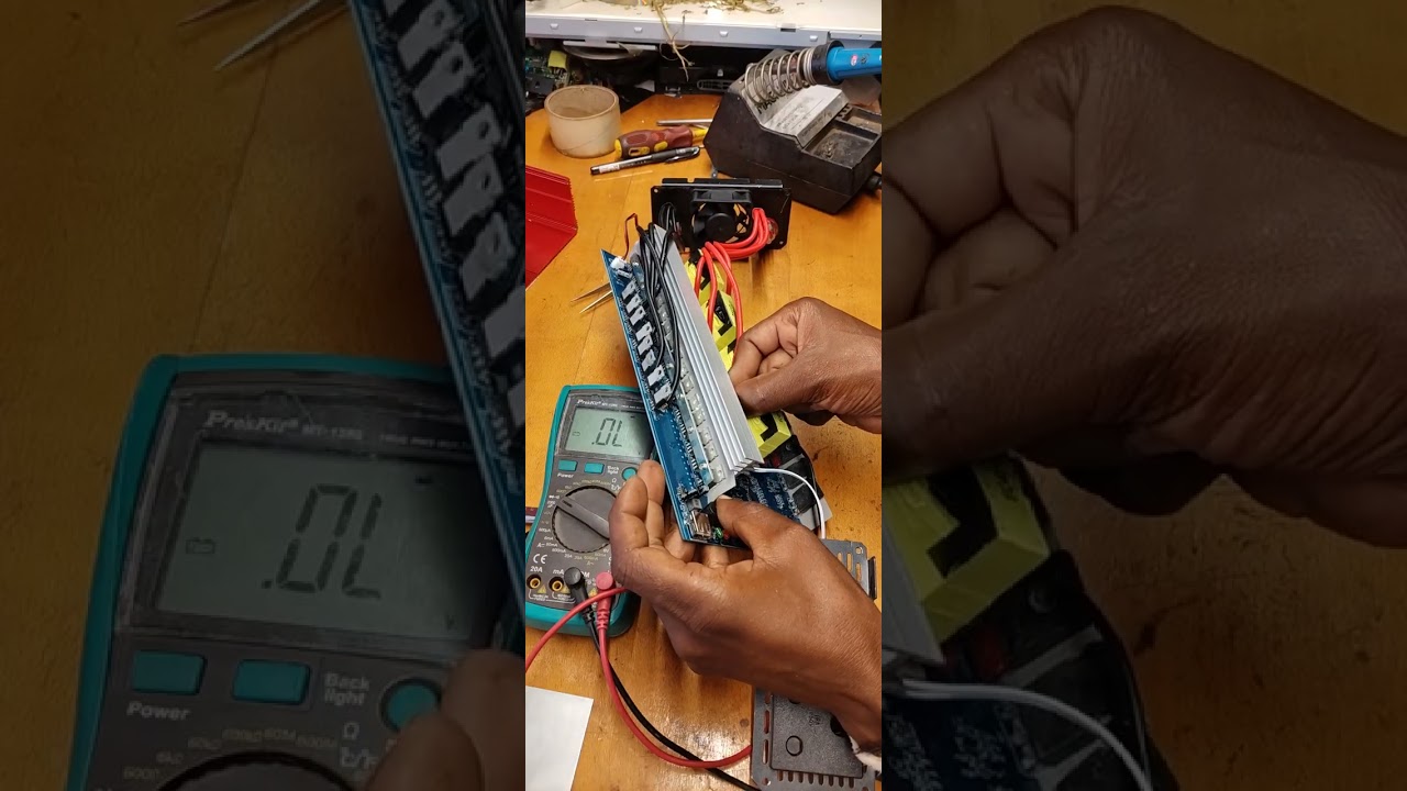Full video on How to fix 12v power inverter that doesn't turn On 