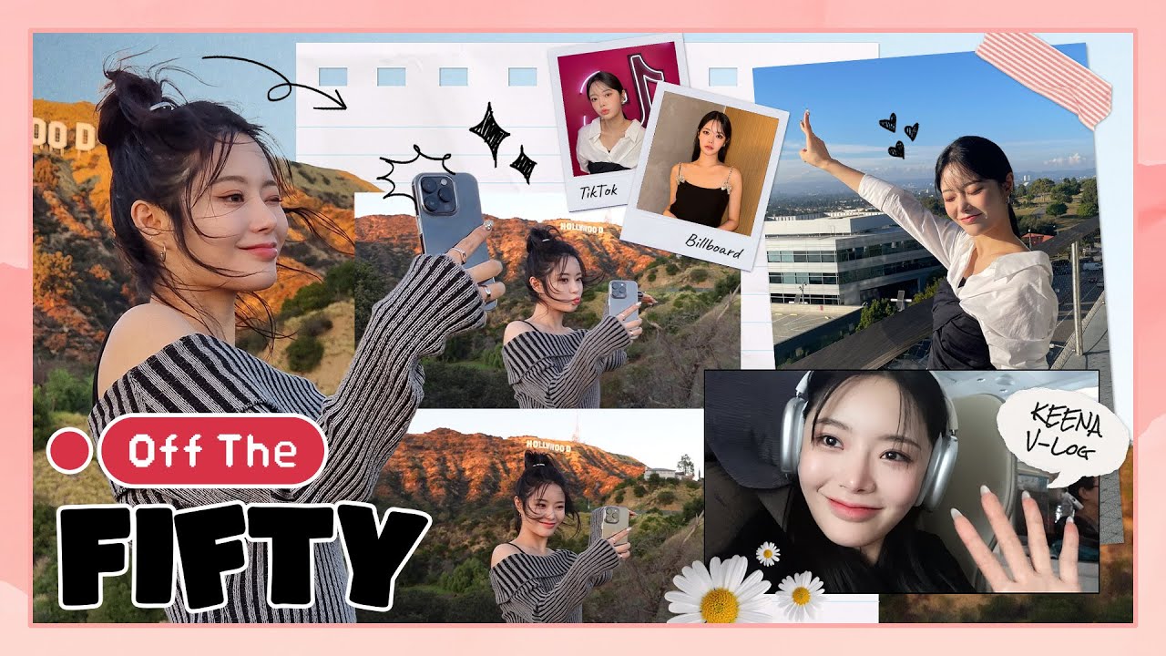 [Off The FIFTY] 해외 출장은 처음이라..✈️✨ㅣ KEENA VLOG