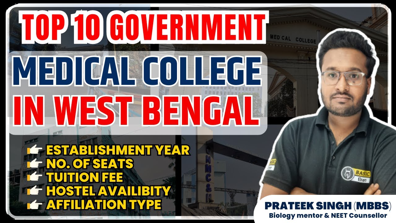 West Bengal top medical college | Top 10 Govt. Medical College in West Bengal | MBBS in West Bengal