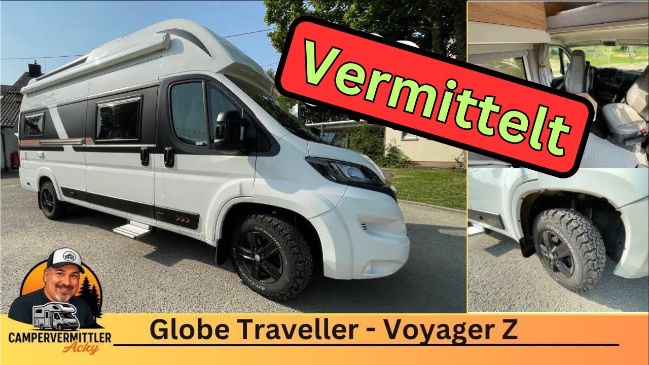 Gebraucht zu Verkaufen | GLOBE TRAVELLER Voyager Z - Erst 21.700 KM - Wohnmobil AUTARK