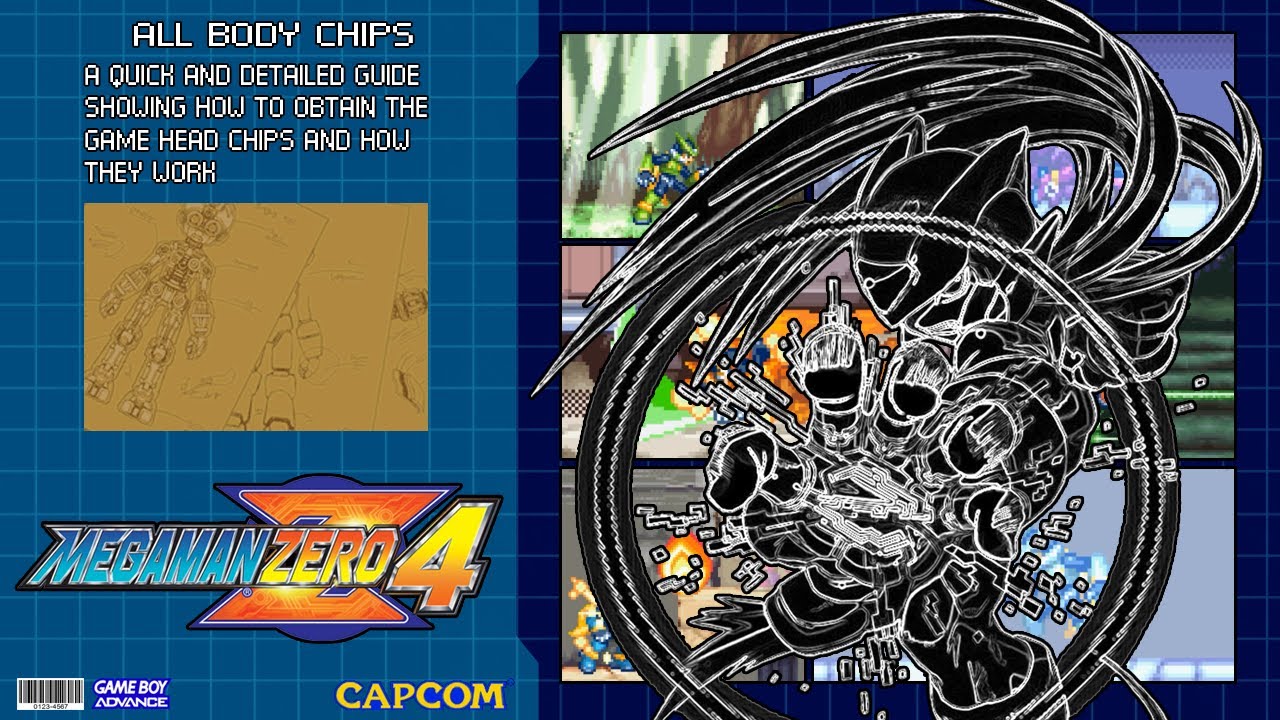 Megaman Zero 4 All Body Chips Guide