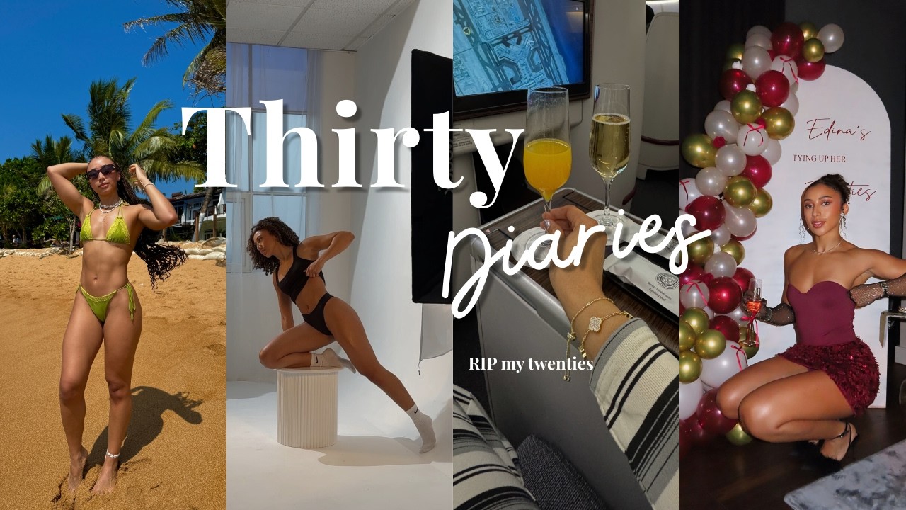 Thirty Diaries ✨ Raw Birthday Vlog | Party Prep, Business Class & Sri Lanka ✈️