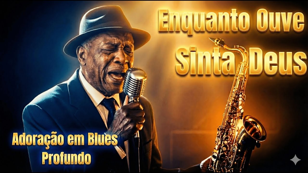 Deixe Deus Falar com Você | Ouça Blues e Louvores (24h)