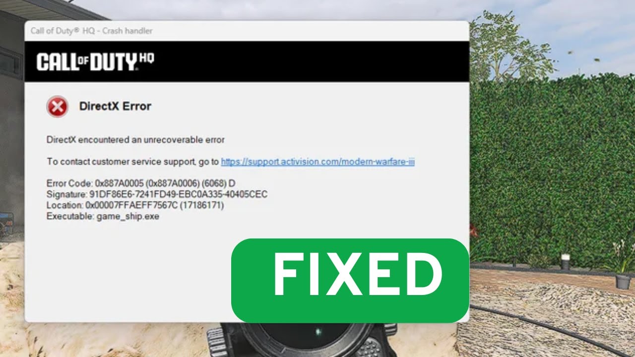 Finally  i can play Warzone peacefully (AMD 9070XT) DirectX Error Fix
