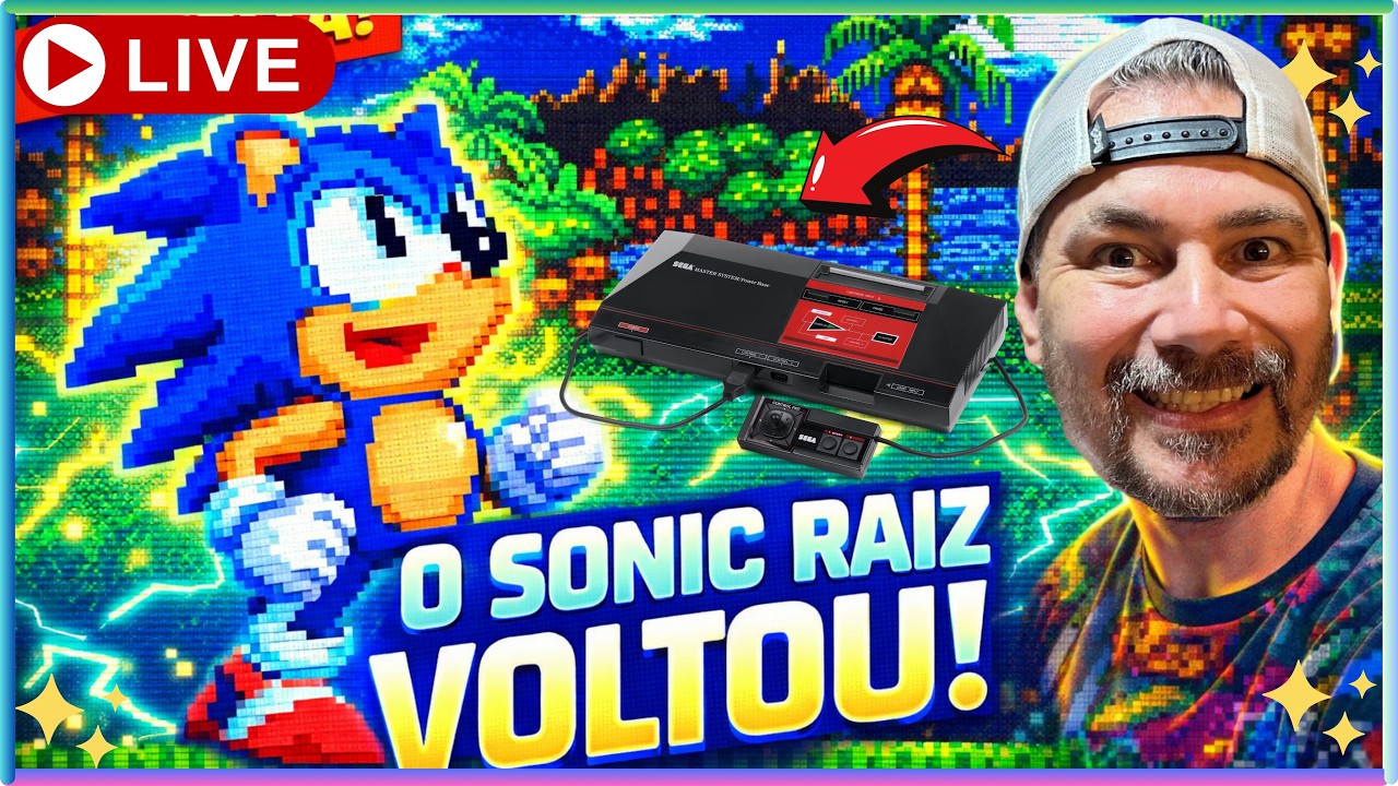 🔴 Sonic the Hedgehog de Master System🔥